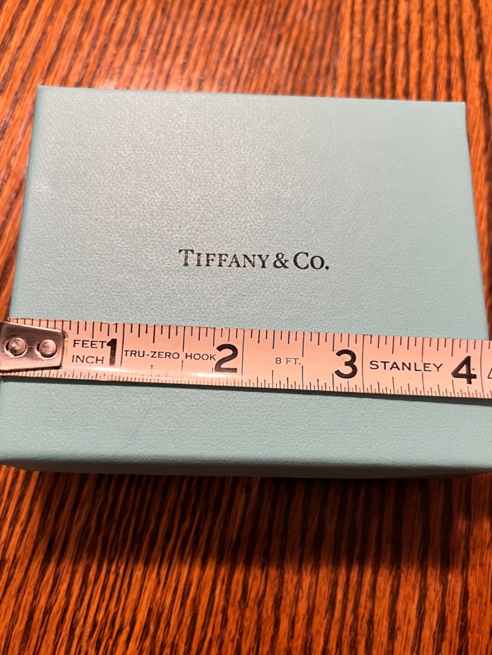 TIFFANY & Co. GIFT BOX Empty -Tiffany Blue Jewelry Box - Picture 2 of 4